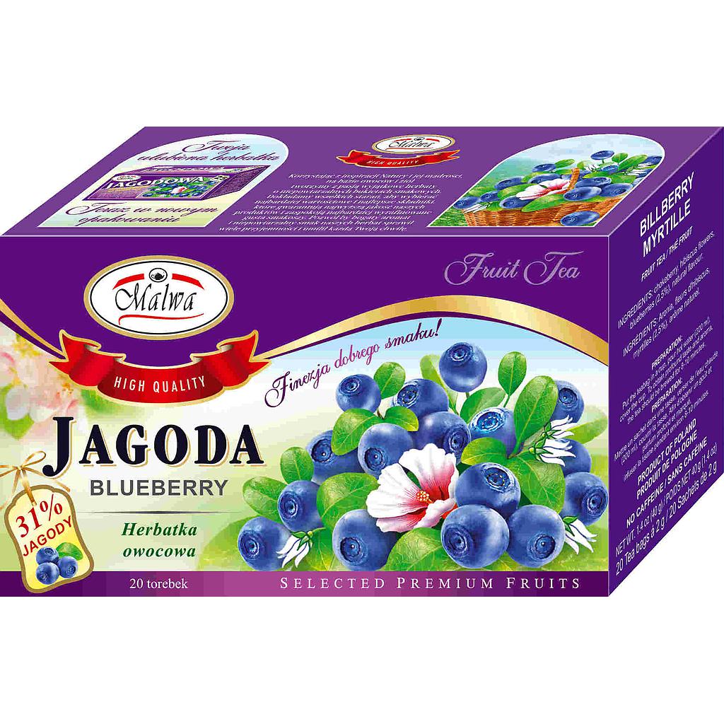 JAGODOWA TEA MALWA20x