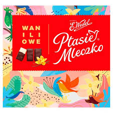 PTASIE MLECZKO VANILLA E WEDEL 380G