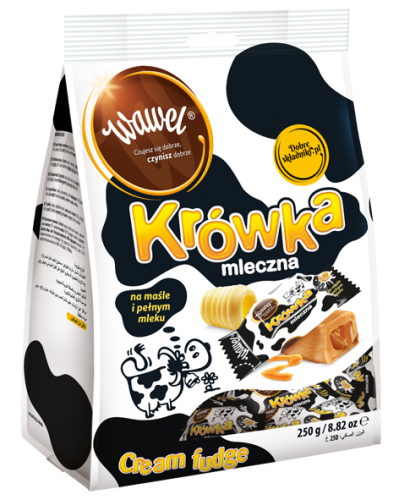 CREAM FUDGE KROWKA WAWEL 250G