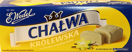 HALVA VANILLA WEDEL259G