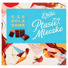 PTASIE MLECZKO CHOCOLATE WEDEL380G