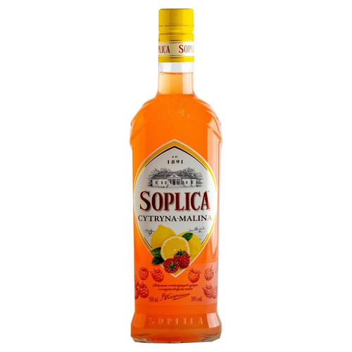 SOPLICA CYTRYNA MALINA500ml